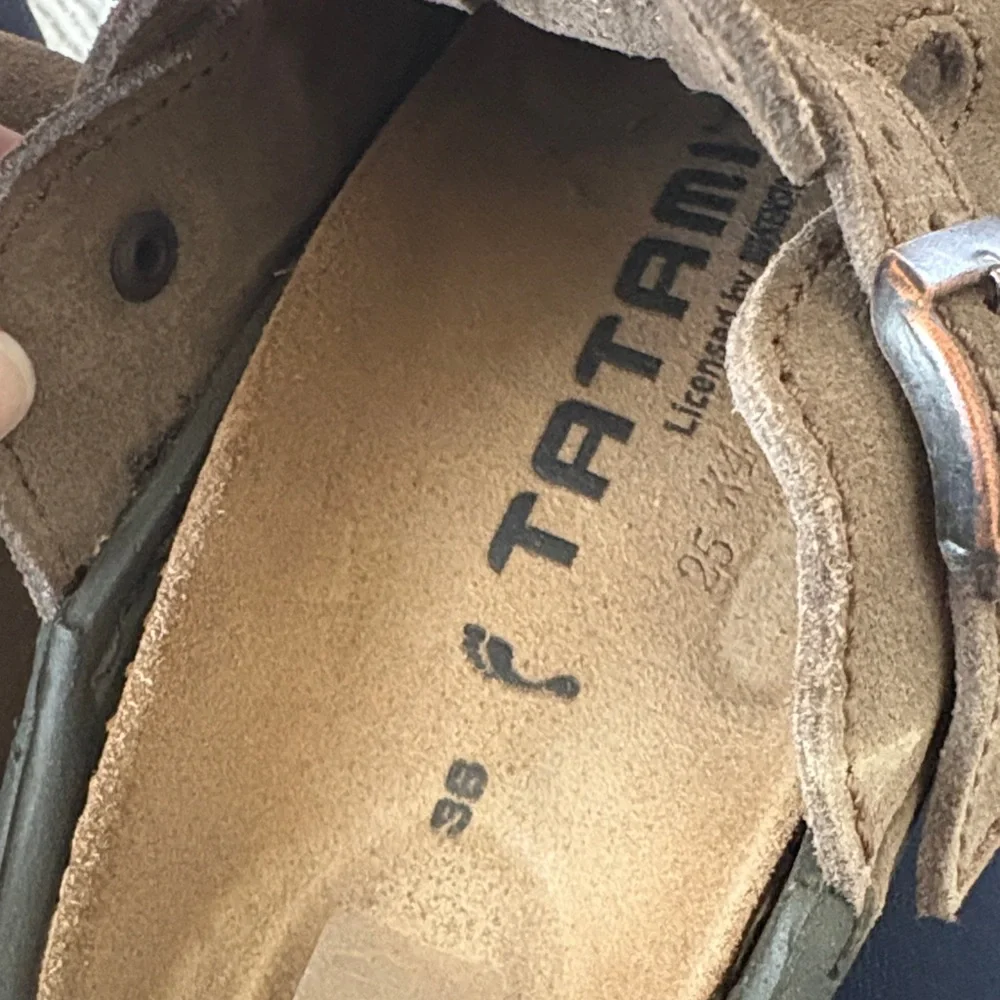 Birkenstock  Brown Suede Clogs - Picture 10 of 11